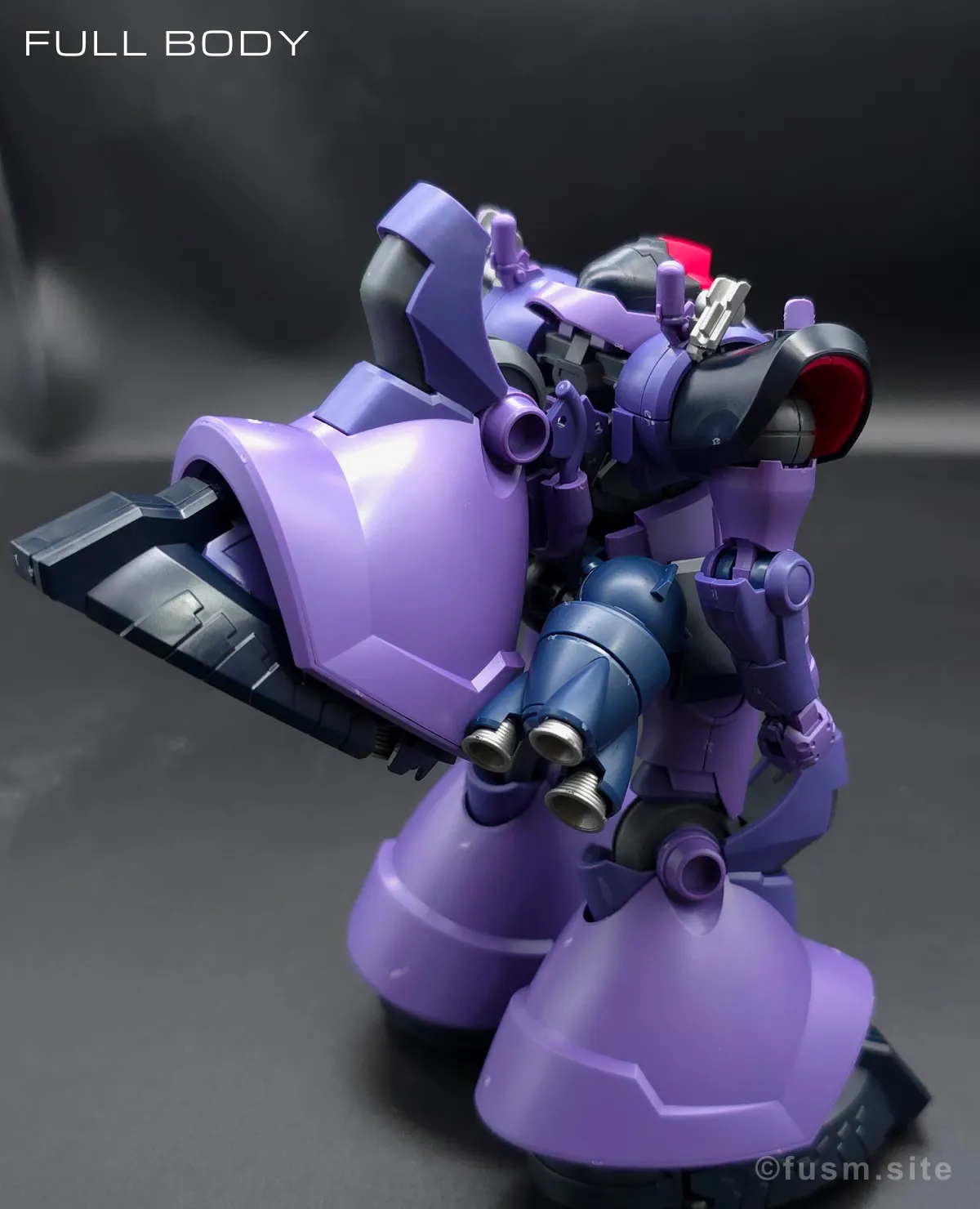 HG リック・ドム ガイア機/オルテガ機(GQ) レビュー 多角的に見た全体の外観・素組み 06