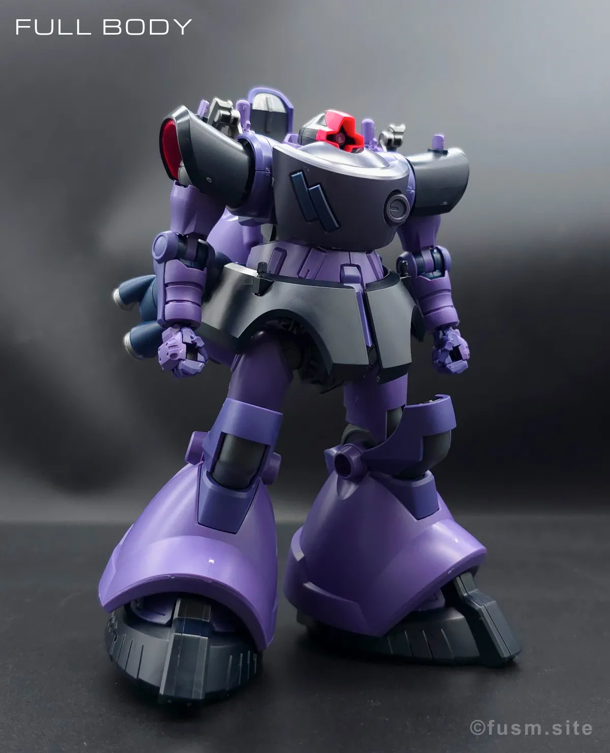 HG リック・ドム ガイア機/オルテガ機(GQ) レビュー 多角的に見た全体の外観・素組み 07