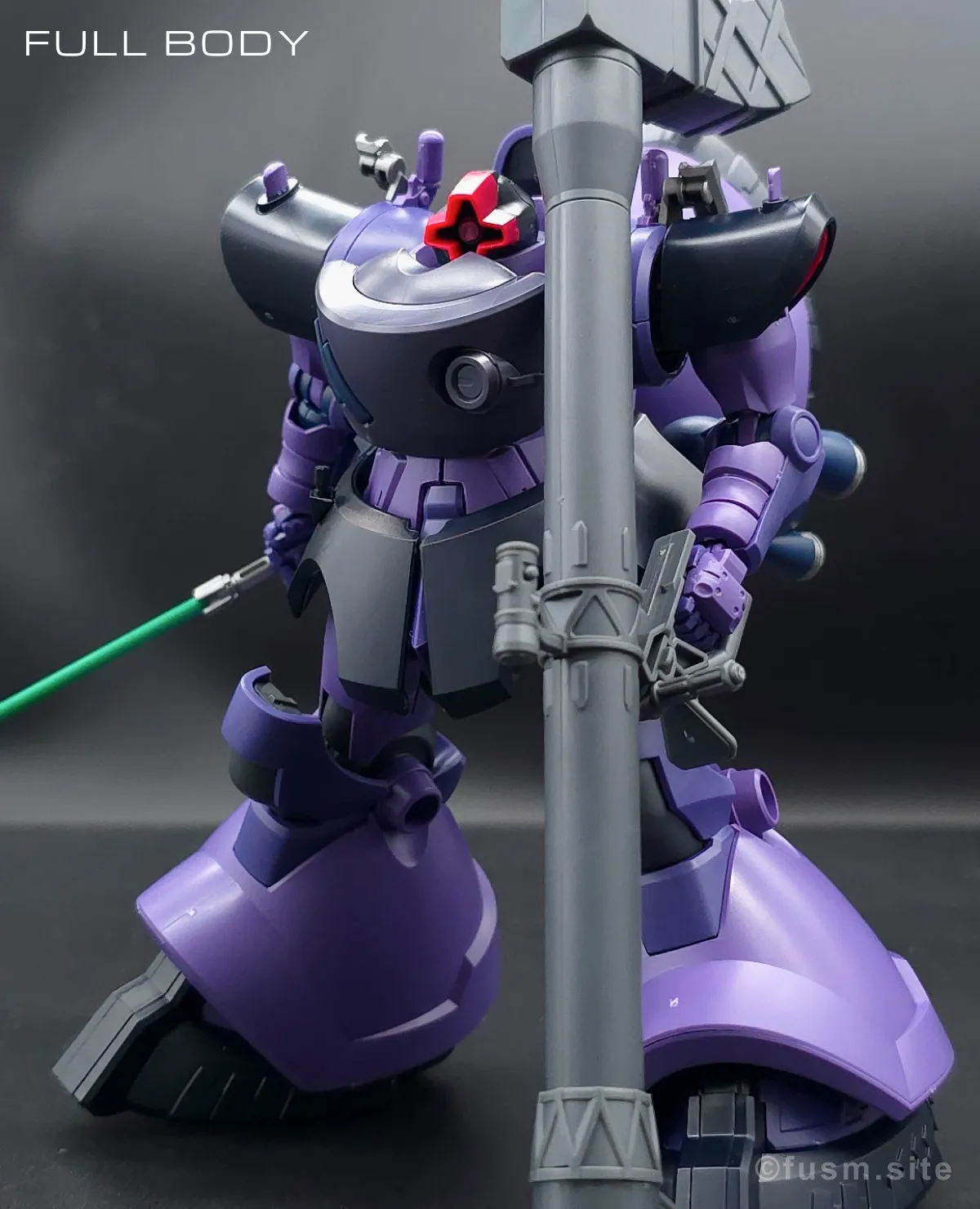HG リック・ドム ガイア機/オルテガ機(GQ) レビュー 多角的に見た全体の外観・素組み 14