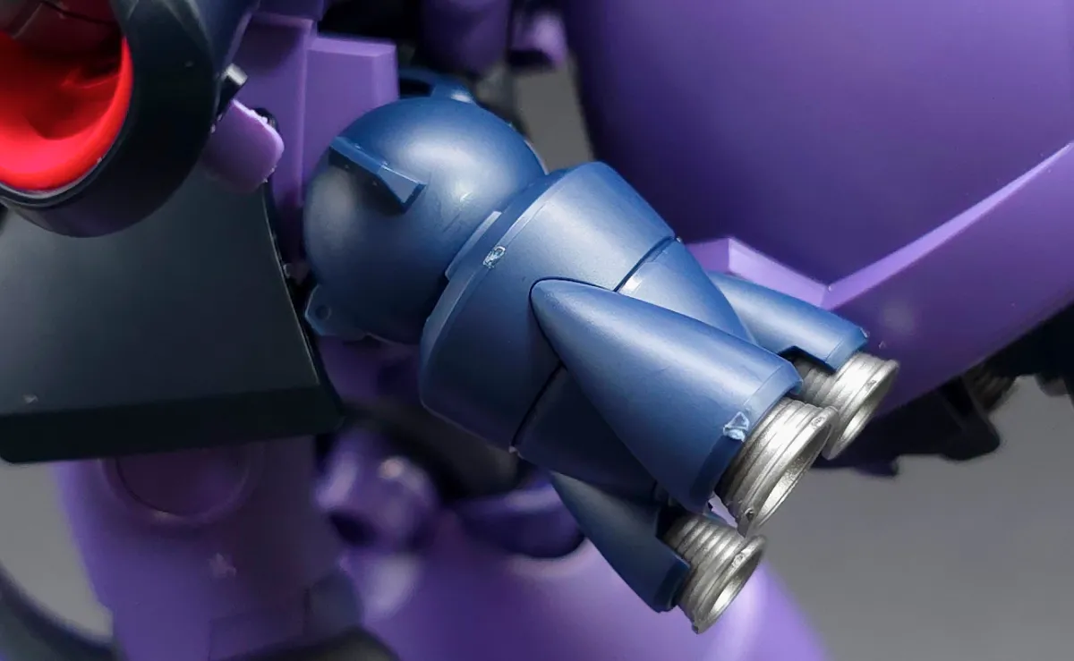 HG リック・ドム ガイア機/オルテガ機(GQ) レビュー 胴体ディテール 05