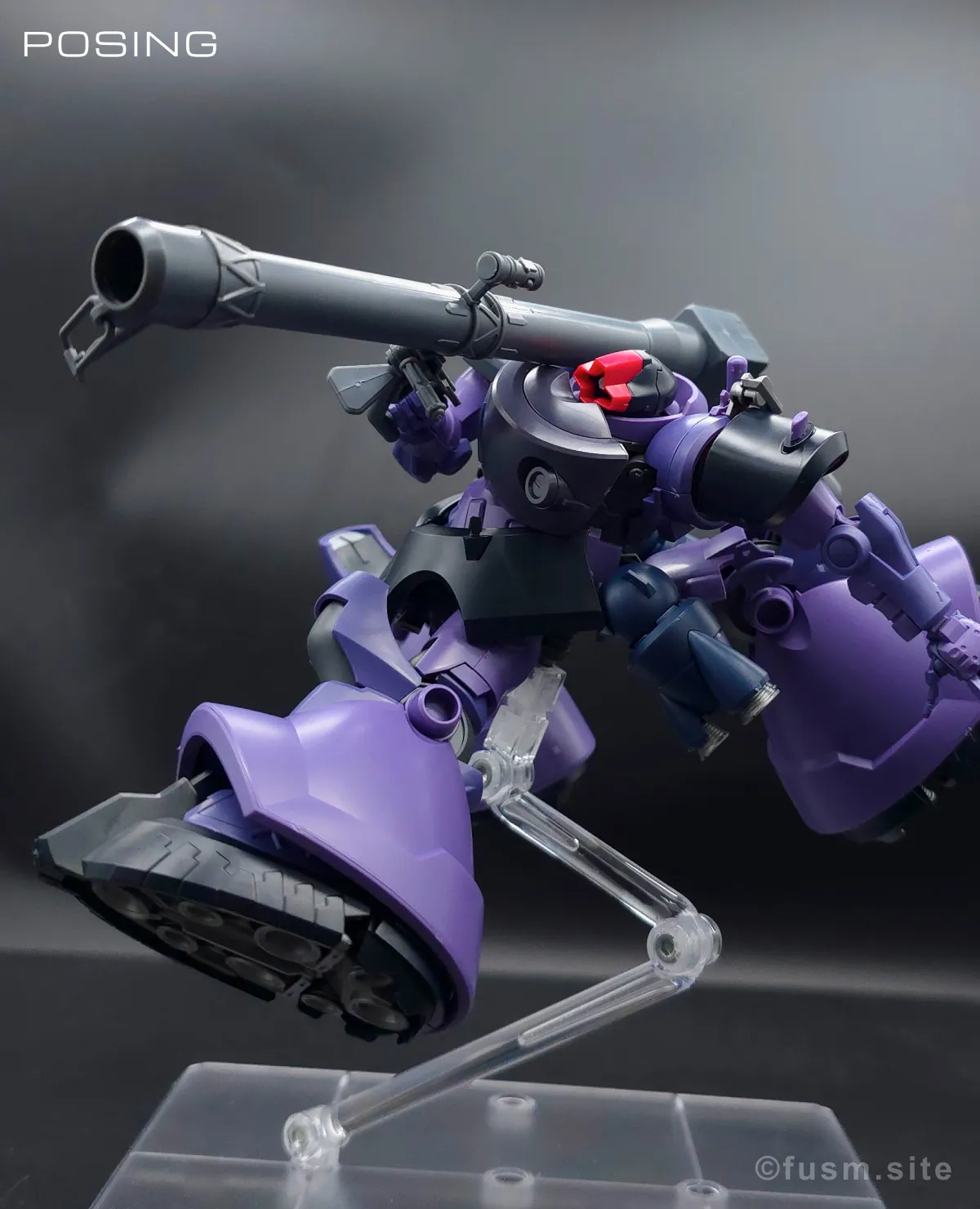 HG リック・ドム ガイア機/オルテガ機(GQ) レビュー ポージング 04