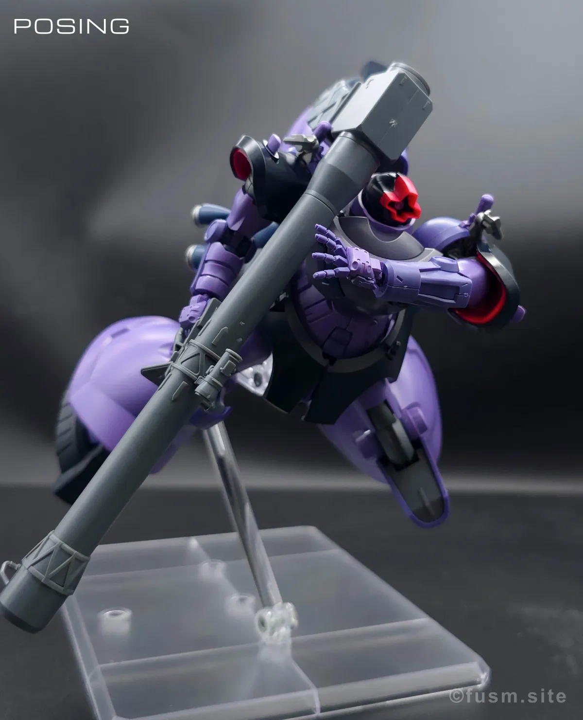 HG リック・ドム ガイア機/オルテガ機(GQ) レビュー ポージング 06