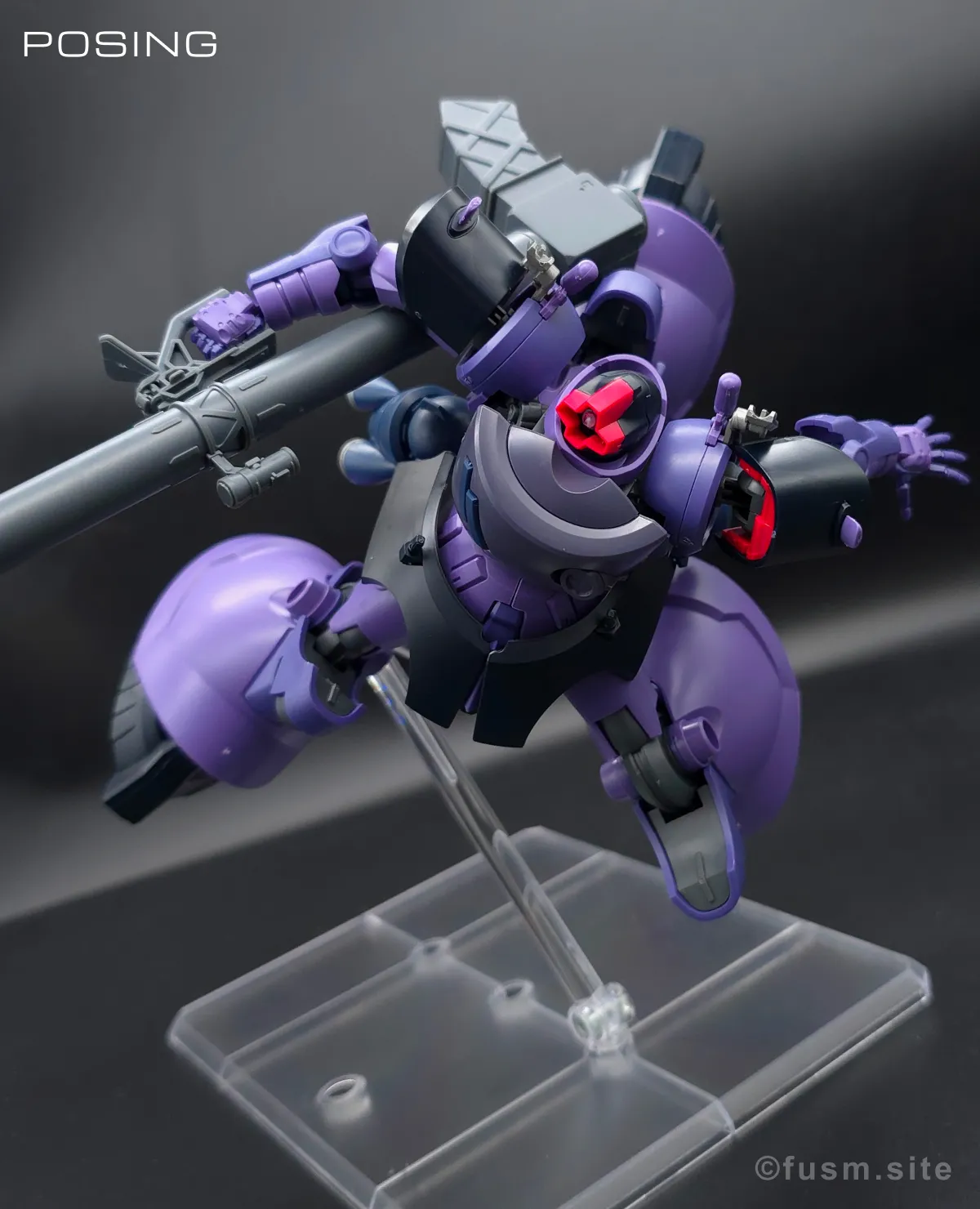 HG リック・ドム ガイア機/オルテガ機(GQ) レビュー ポージング 07