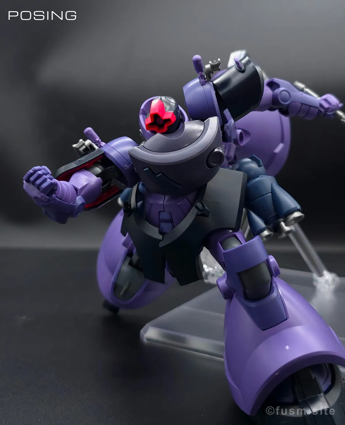 HG リック・ドム ガイア機/オルテガ機(GQ) レビュー ポージング 13