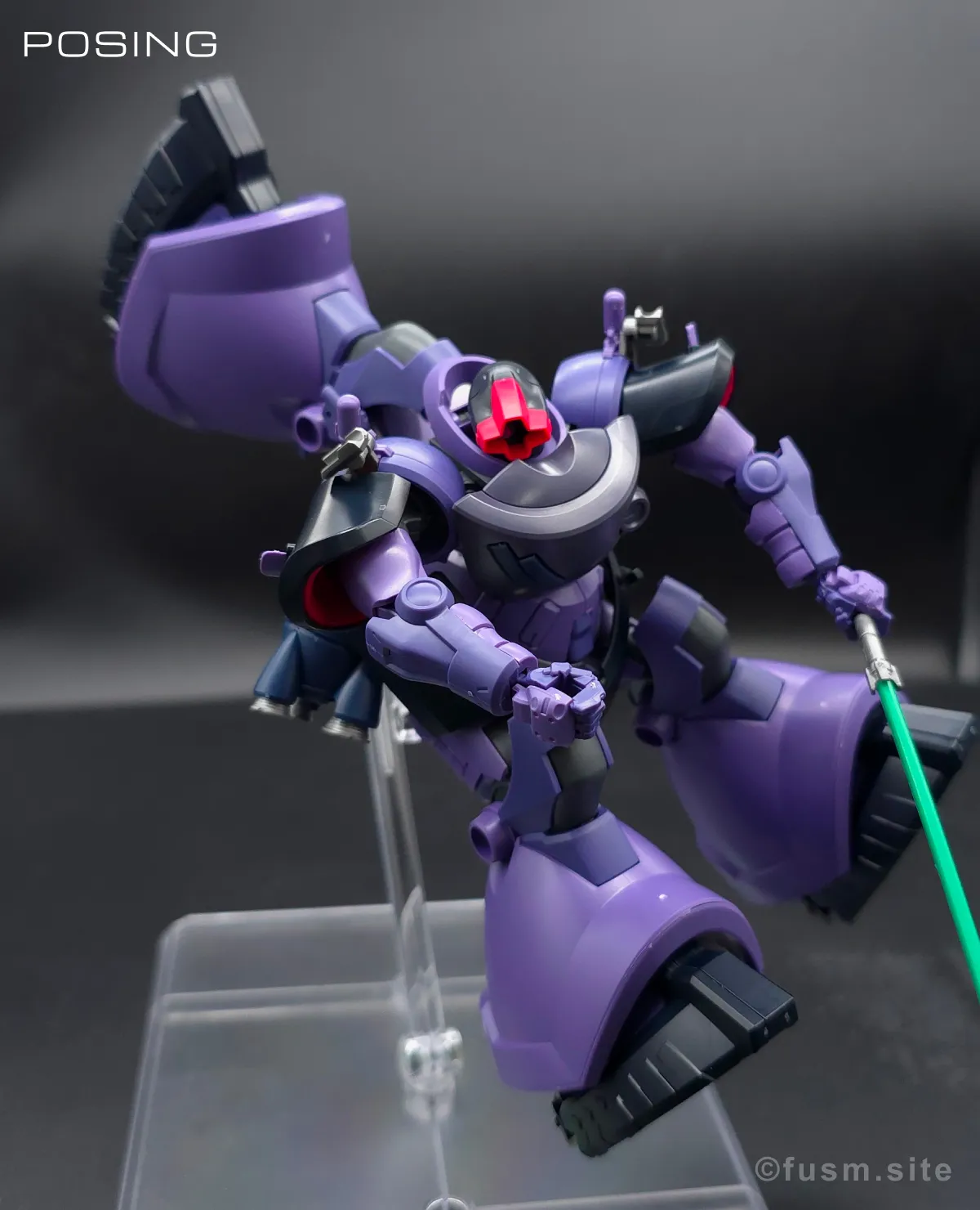 HG リック・ドム ガイア機/オルテガ機(GQ) レビュー ポージング 14