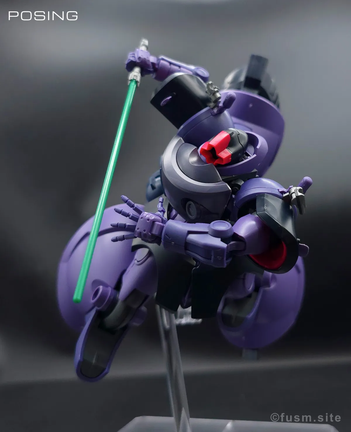 HG リック・ドム ガイア機/オルテガ機(GQ) レビュー ポージング 16