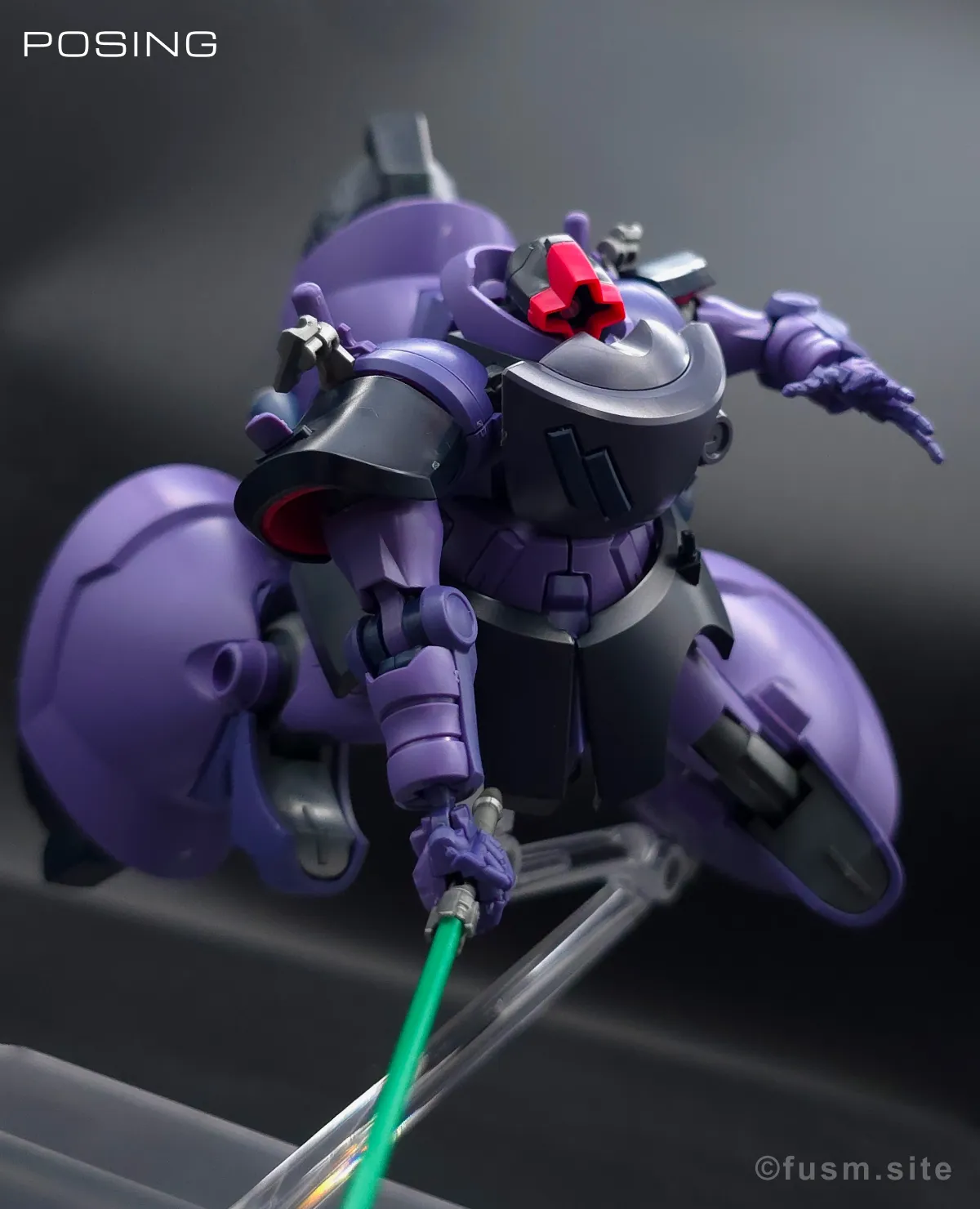 HG リック・ドム ガイア機/オルテガ機(GQ) レビュー ポージング 17