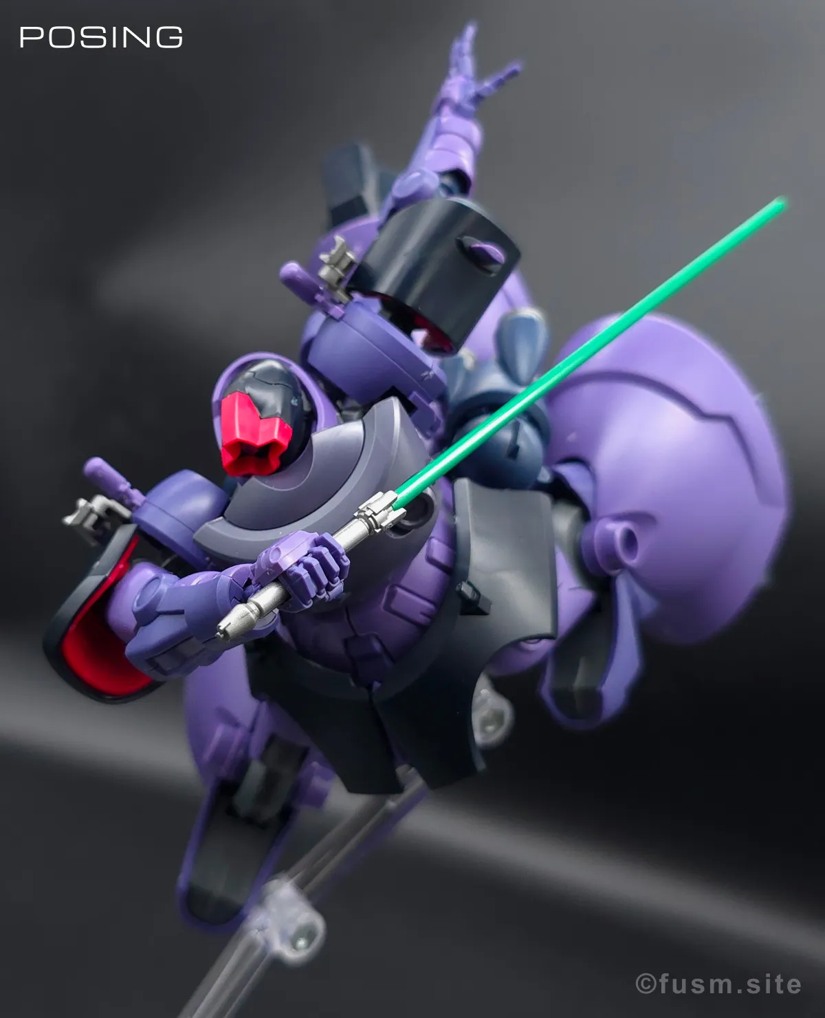 HG リック・ドム ガイア機/オルテガ機(GQ) レビュー ポージング 18