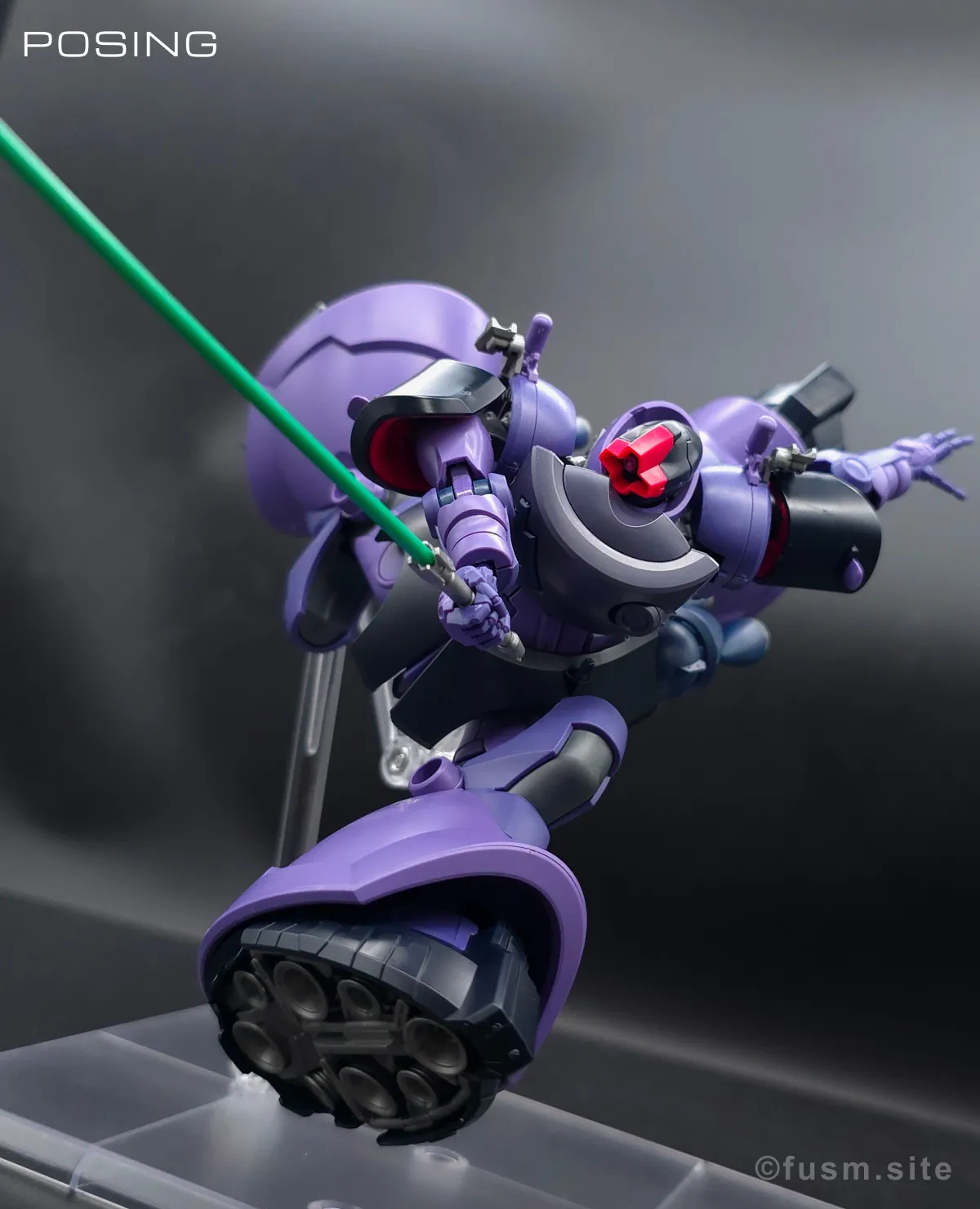 HG リック・ドム ガイア機/オルテガ機(GQ) レビュー ポージング 19
