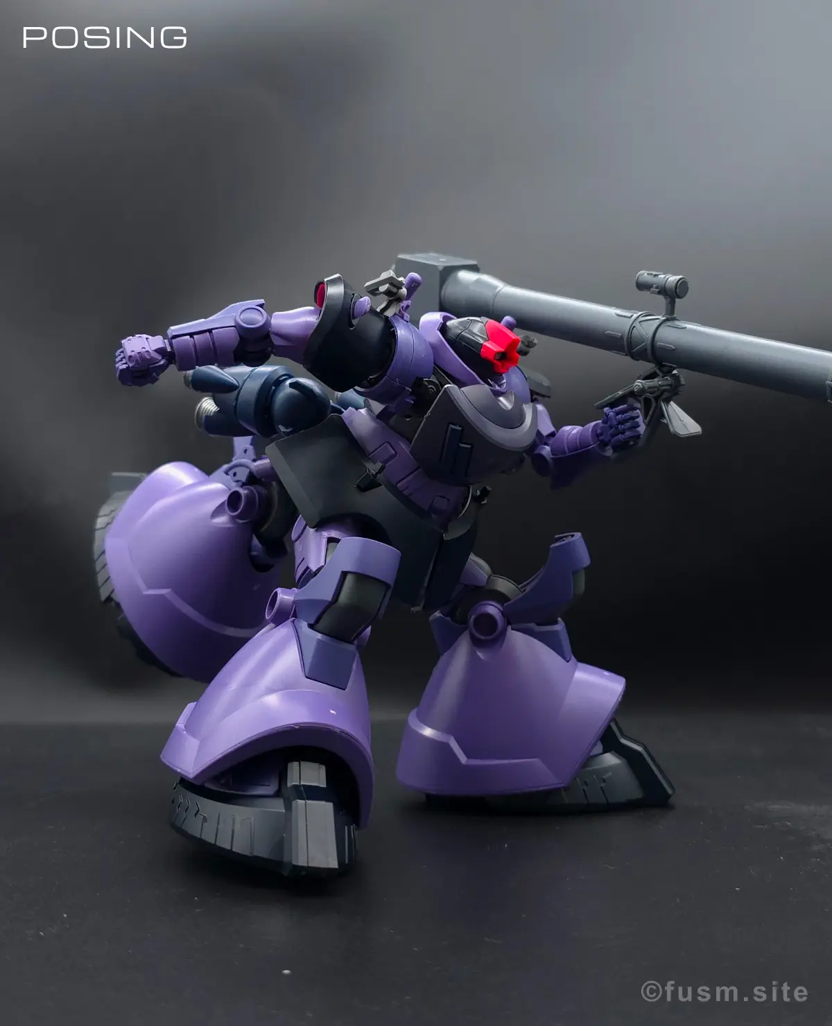 HG リック・ドム ガイア機/オルテガ機(GQ) レビュー ポージング 24