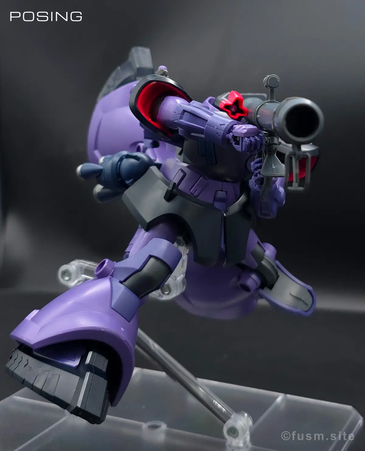 HG リック・ドム ガイア機/オルテガ機(GQ) レビュー ポージング 25