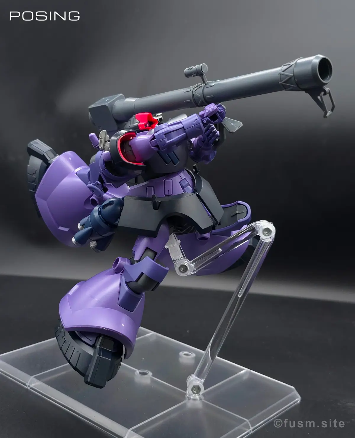 HG リック・ドム ガイア機/オルテガ機(GQ) レビュー ポージング 26