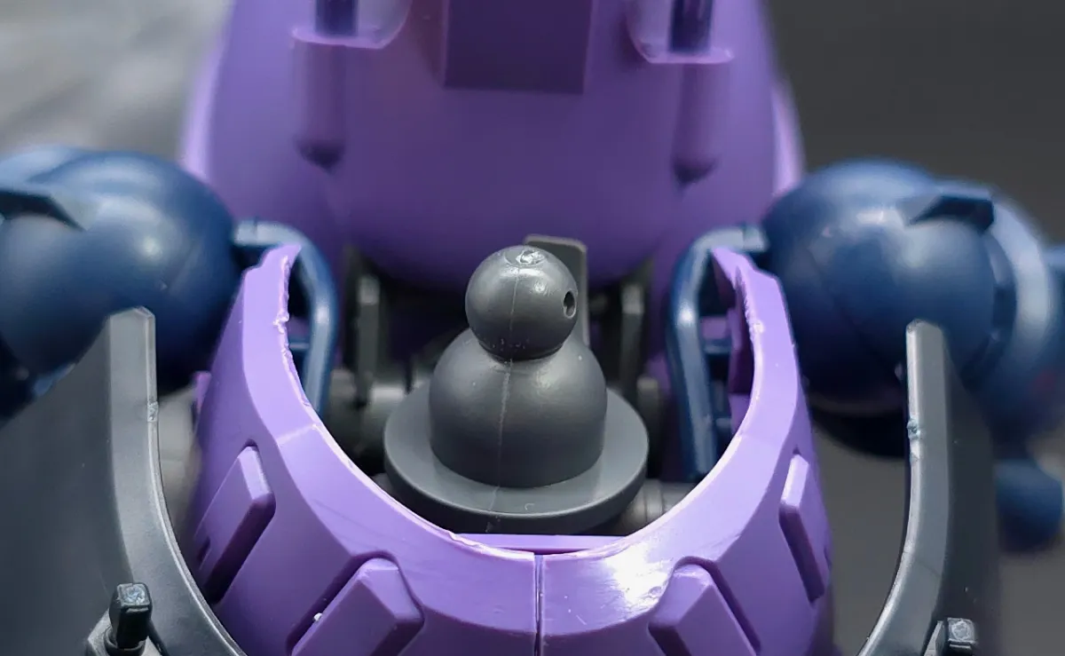 HG リック・ドム ガイア機/オルテガ機(GQ) レビュー 耐久力が弱い箇所 01