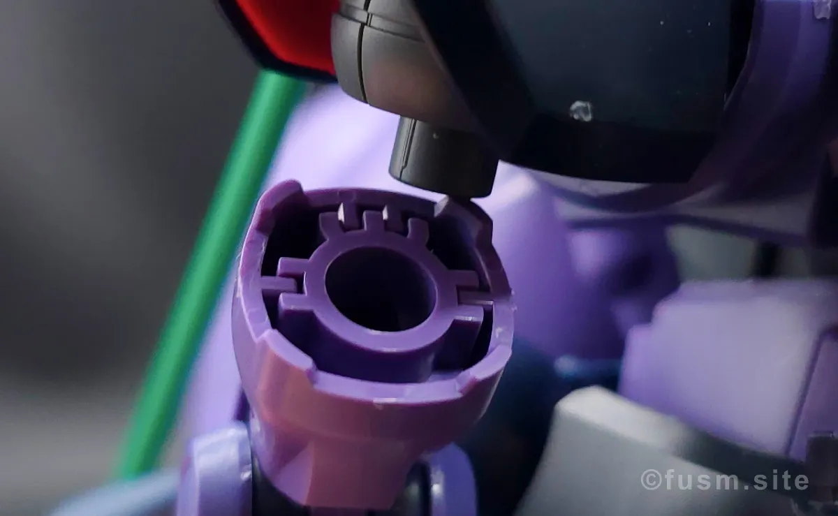 HG リック・ドム ガイア機/オルテガ機(GQ) レビュー 耐久力が弱い箇所 03