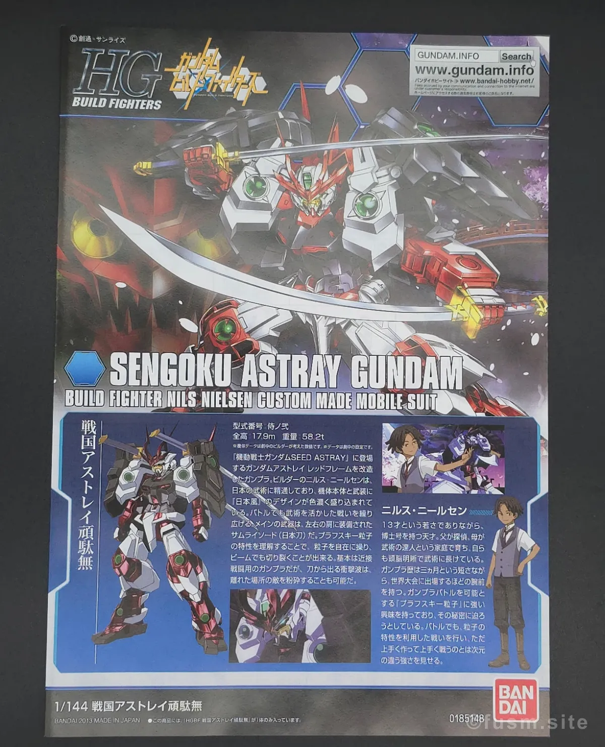 【ガンプラレビュー】HGBF 戦国アストレイ頑駄無 パッケージ 05