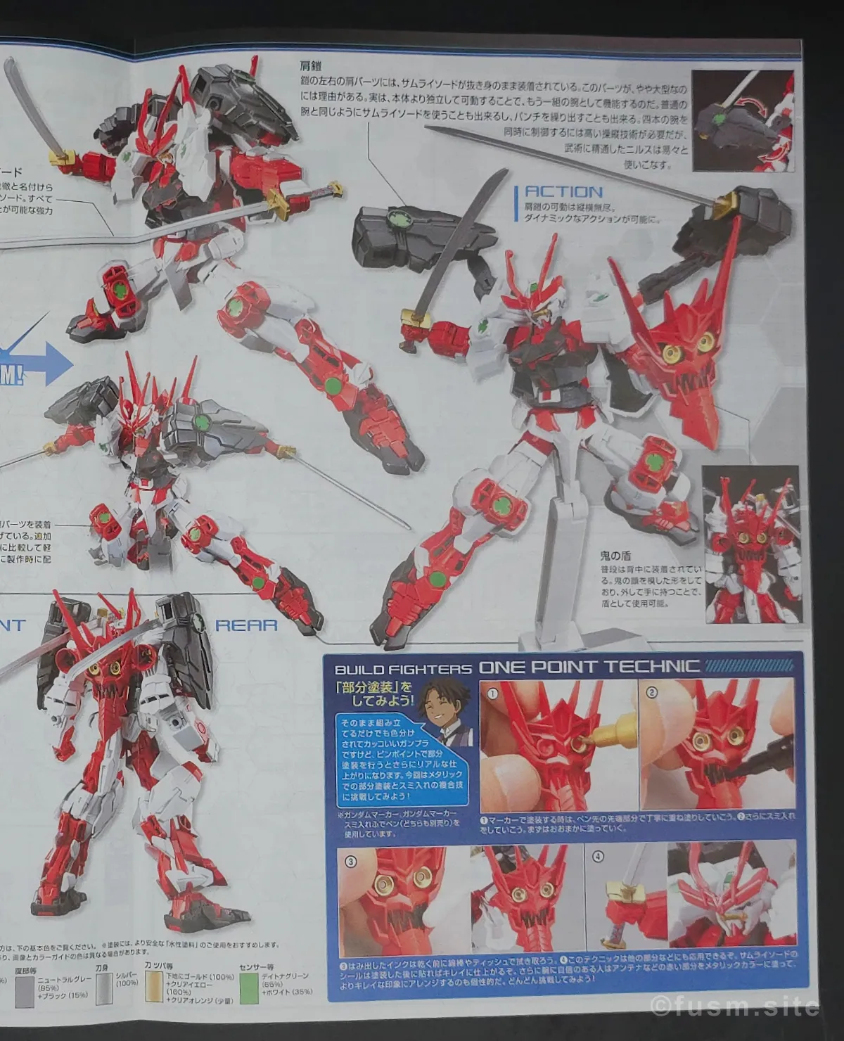 【ガンプラレビュー】HGBF 戦国アストレイ頑駄無 パッケージ 07