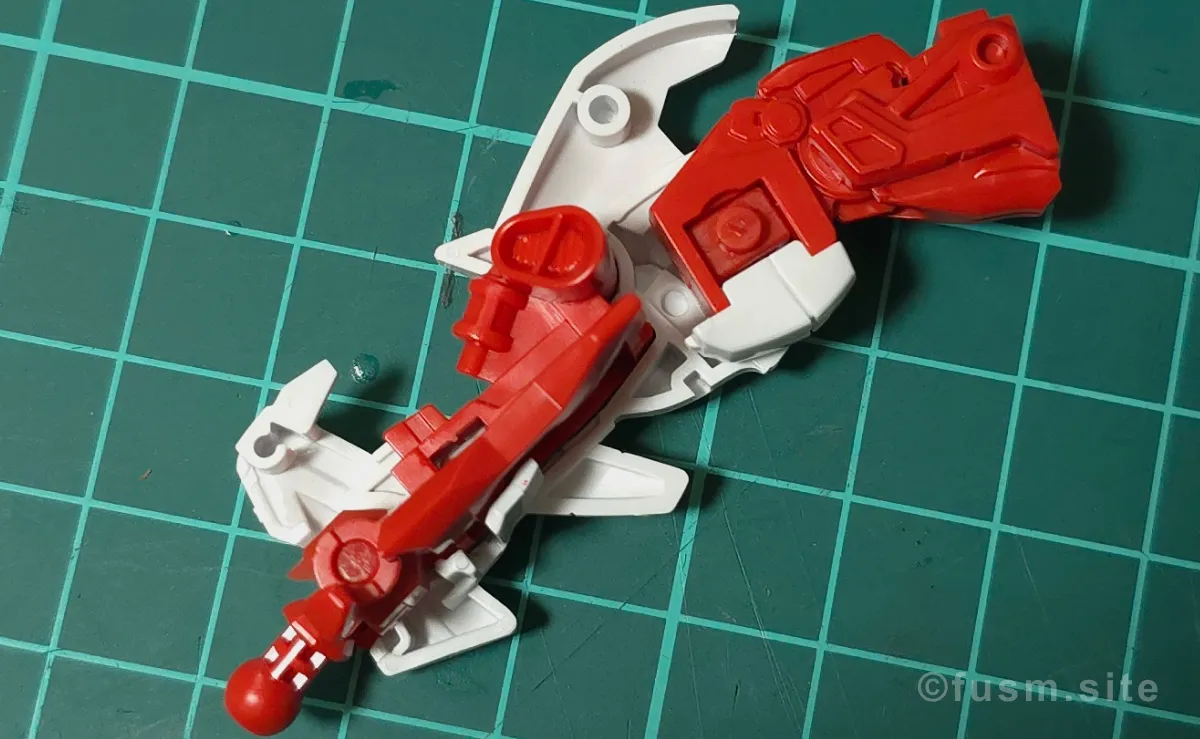 【ガンプラレビュー】HGBF 戦国アストレイ頑駄無 パーツ・構造・組み立て 11