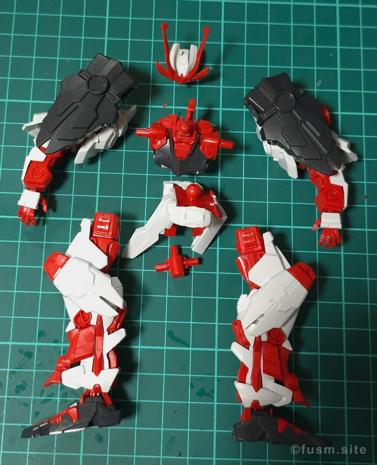 【ガンプラレビュー】HGBF 戦国アストレイ頑駄無 パーツ・構造・組み立て 15