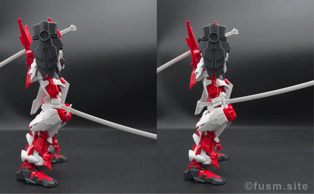 【ガンプラレビュー】HGBF 戦国アストレイ頑駄無 付属品 04