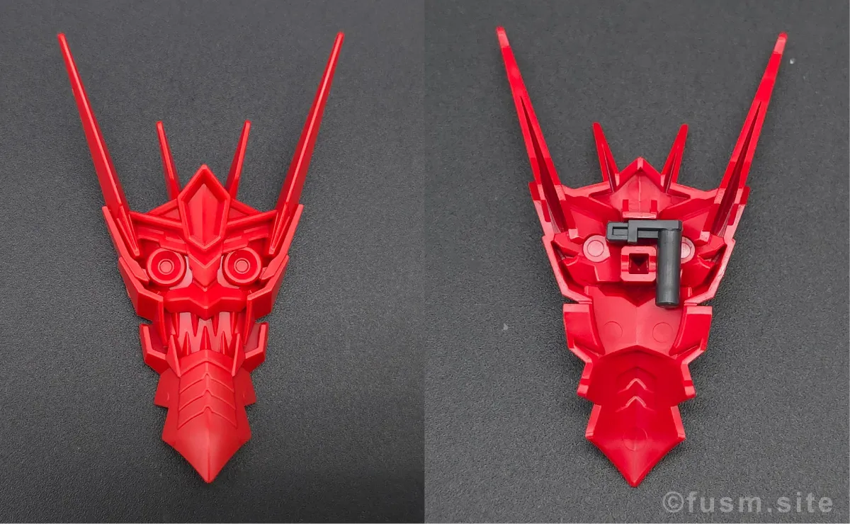 【ガンプラレビュー】HGBF 戦国アストレイ頑駄無 付属品 05
