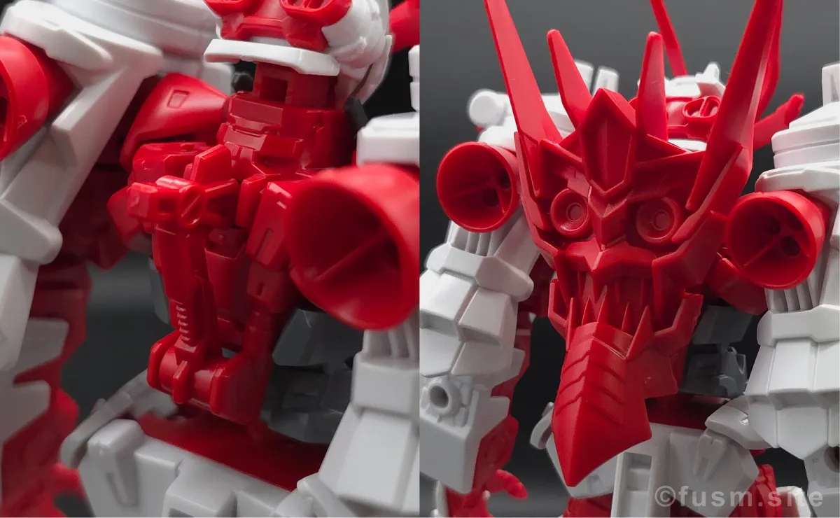 【ガンプラレビュー】HGBF 戦国アストレイ頑駄無 付属品 07