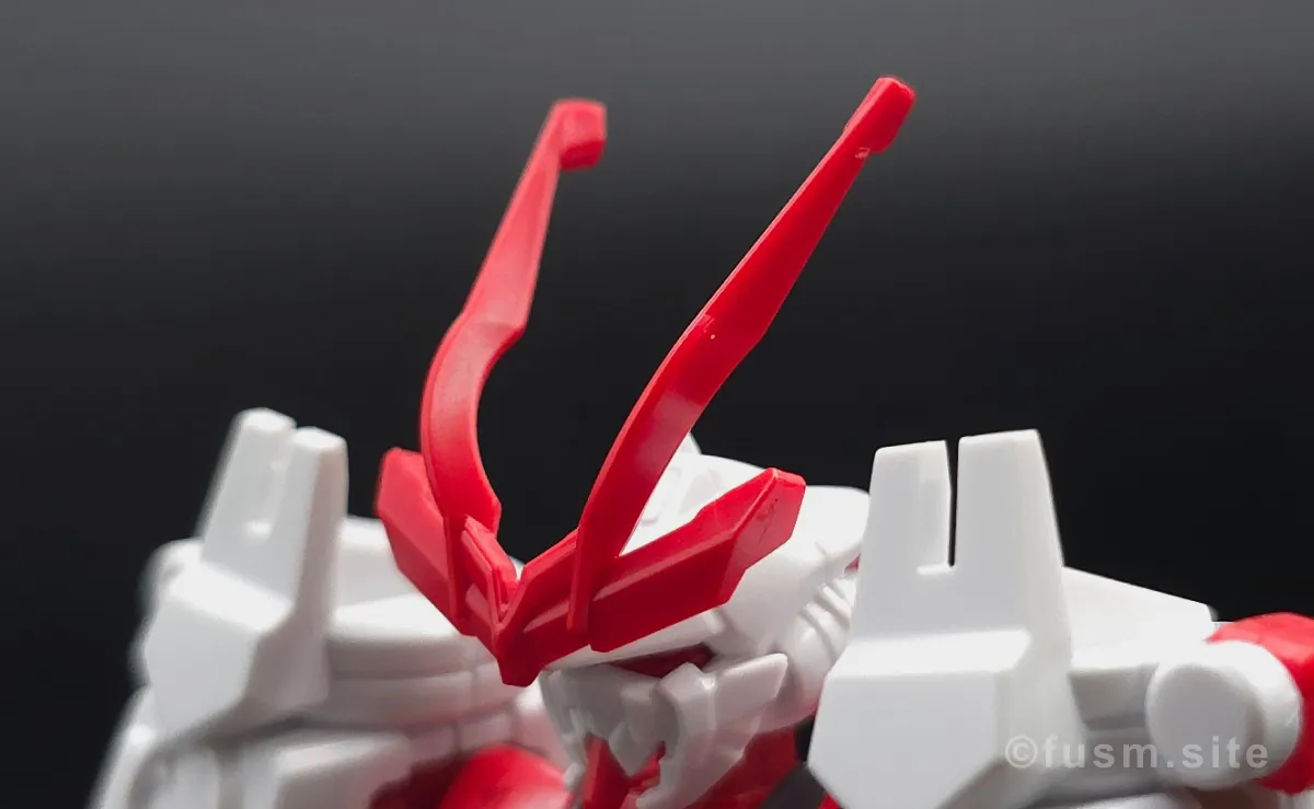 【ガンプラレビュー】HGBF 戦国アストレイ頑駄無 頭部ディテール 02
