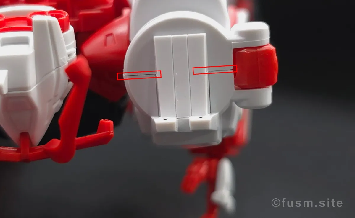 【ガンプラレビュー】HGBF 戦国アストレイ頑駄無 肩ディテール 05