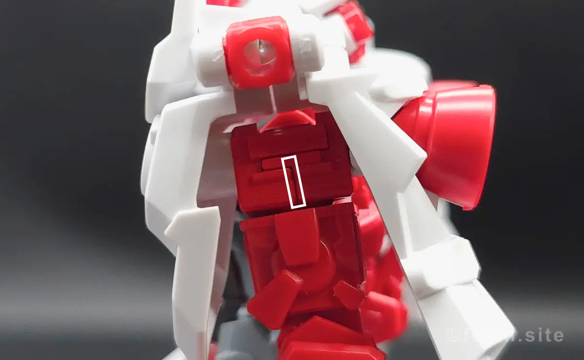 【ガンプラレビュー】HGBF 戦国アストレイ頑駄無 肩ディテール