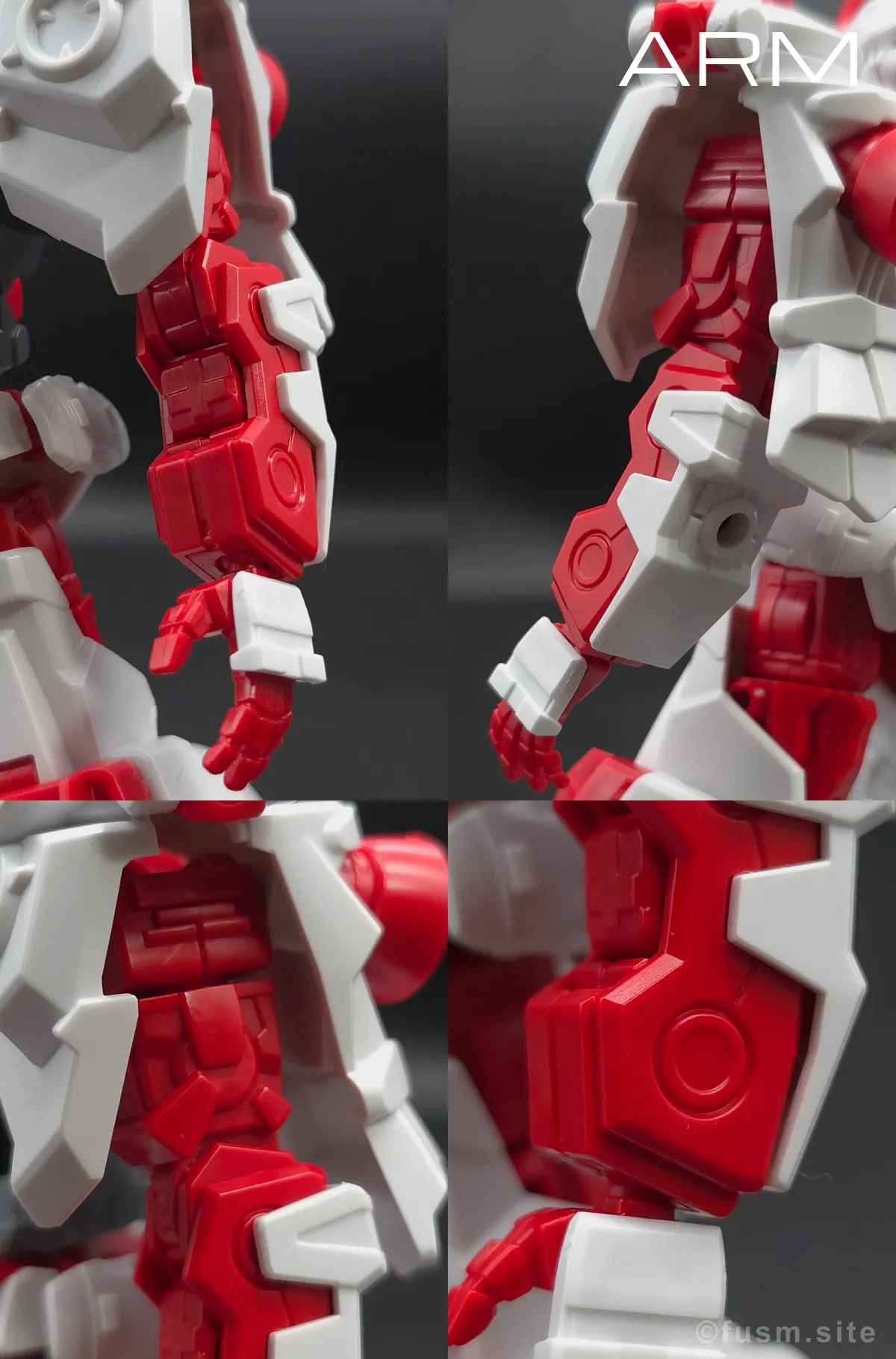 【ガンプラレビュー】HGBF 戦国アストレイ頑駄無 腕部ディテール 01