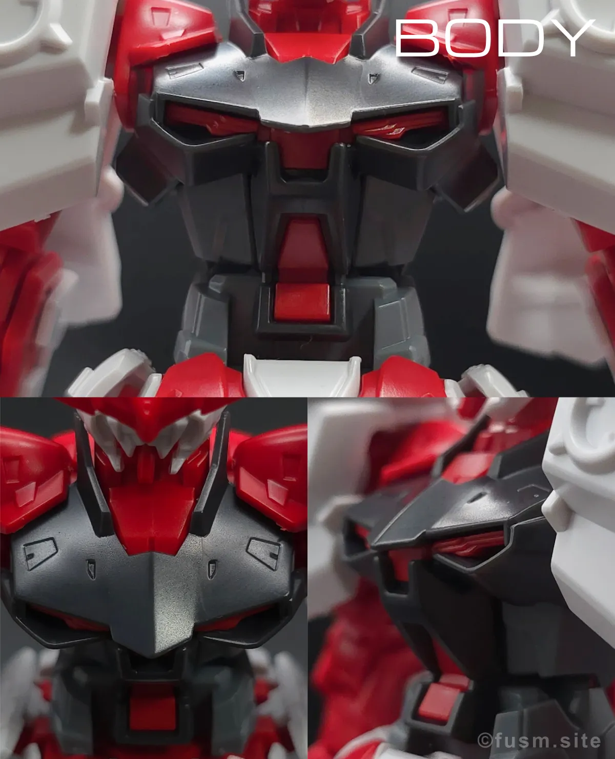 【ガンプラレビュー】HGBF 戦国アストレイ頑駄無 胴体ディテール 01