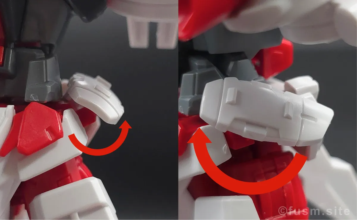 【ガンプラレビュー】HGBF 戦国アストレイ頑駄無 胴体ディテール 可動域 01