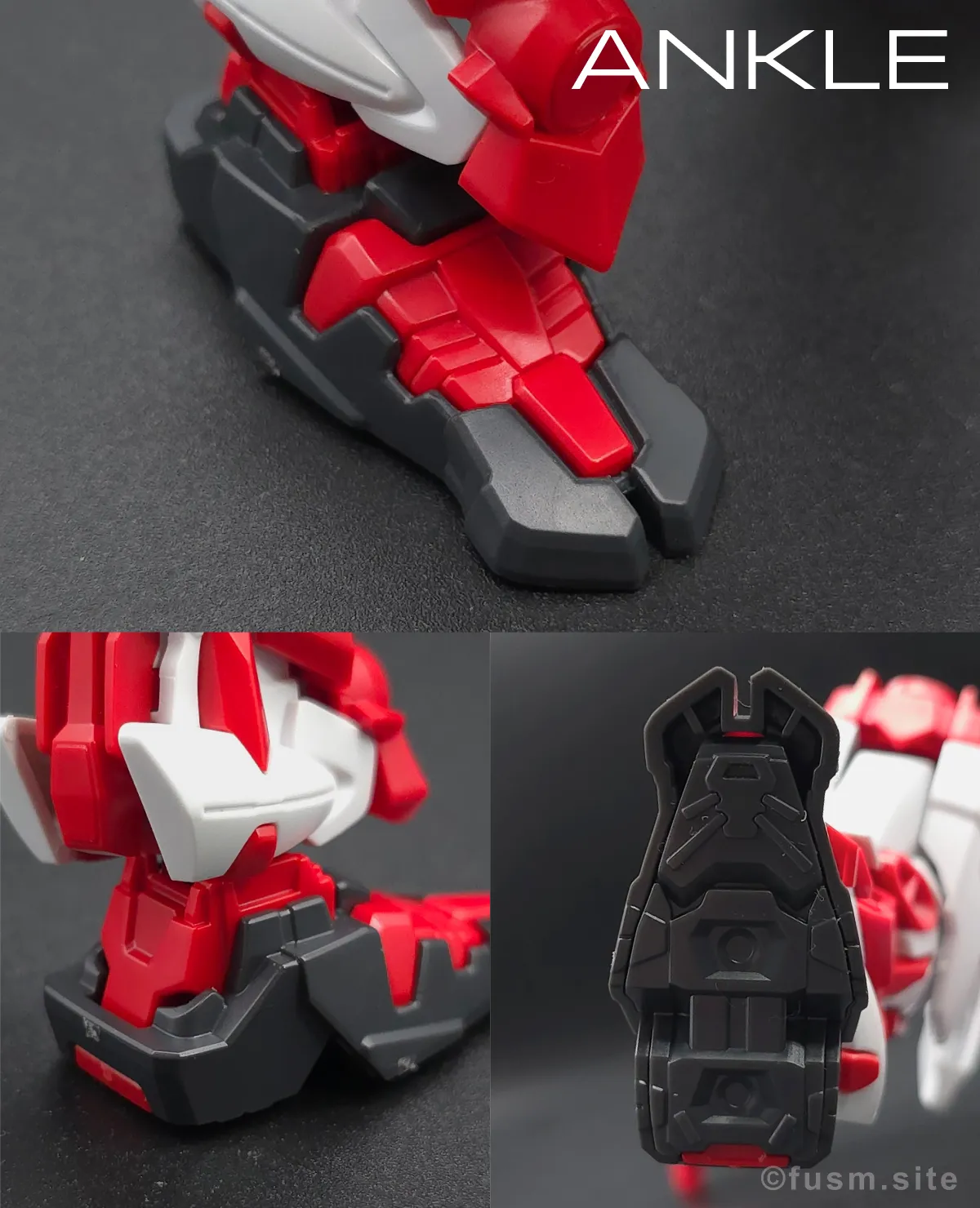 【ガンプラレビュー】HGBF 戦国アストレイ頑駄無 脚部ディテール 02