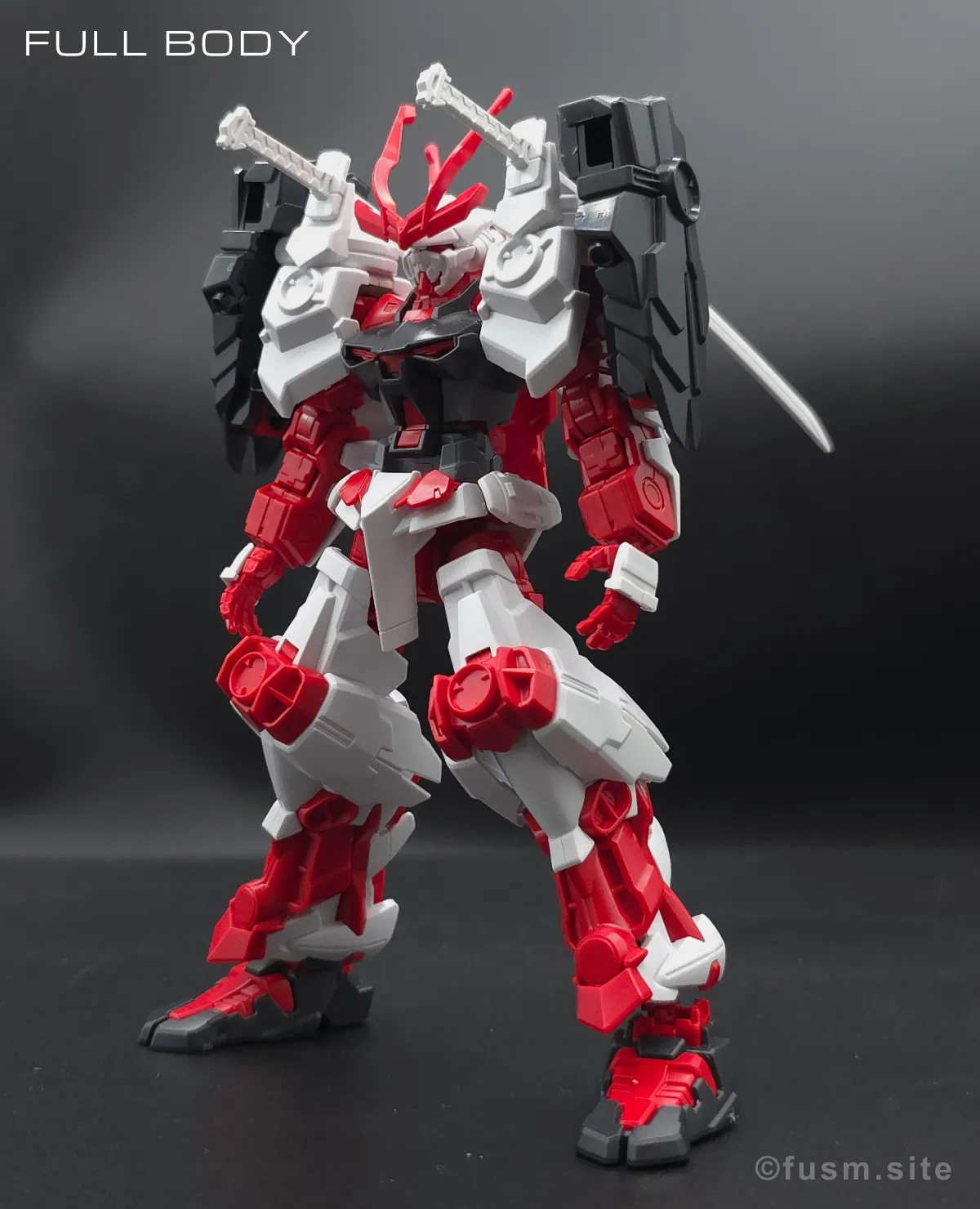 【ガンプラレビュー】HGBF 戦国アストレイ頑駄無 多角的に見た全体の外観・素組み 02