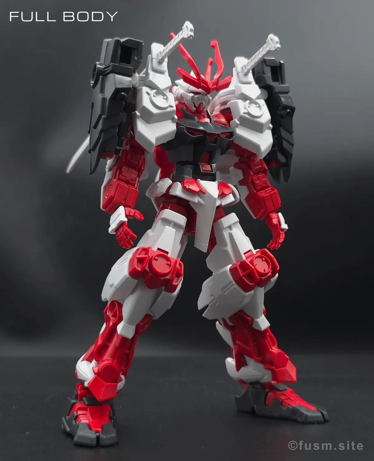 【ガンプラレビュー】HGBF 戦国アストレイ頑駄無 多角的に見た全体の外観・素組み 06