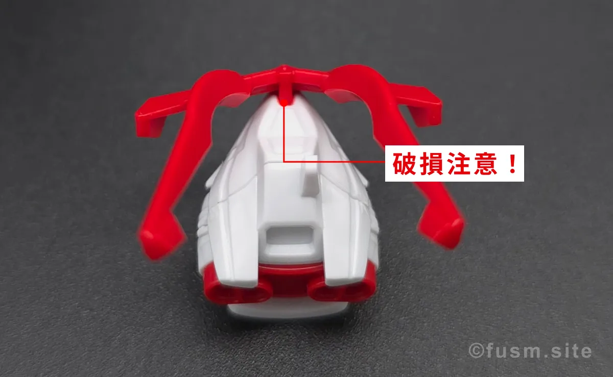【ガンプラレビュー】HGBF 戦国アストレイ頑駄無 耐久力が弱い箇所 04