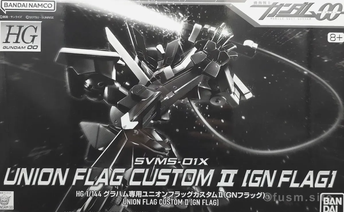 HG グラハム専用ユニオンフラッグカスタムII(GNフラッグ) レビュー パッケージ 01