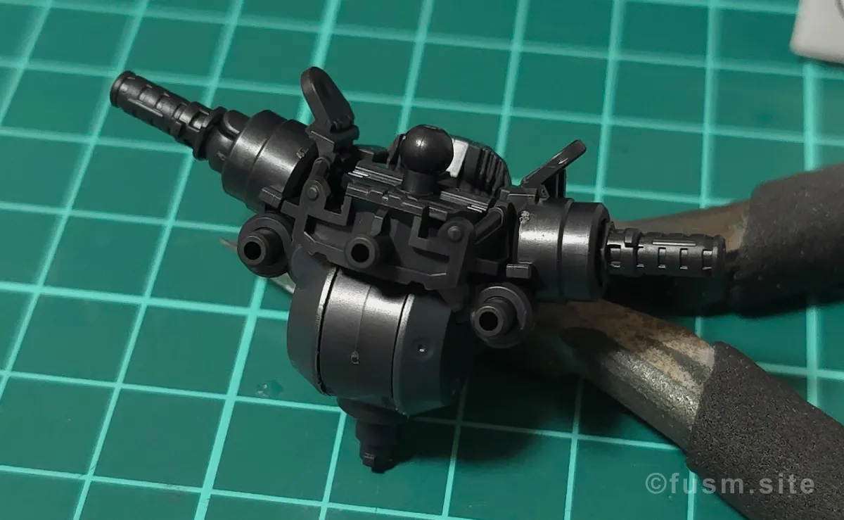 HG グラハム専用ユニオンフラッグカスタムII(GNフラッグ) レビュー パーツ・構造・組み立て 01