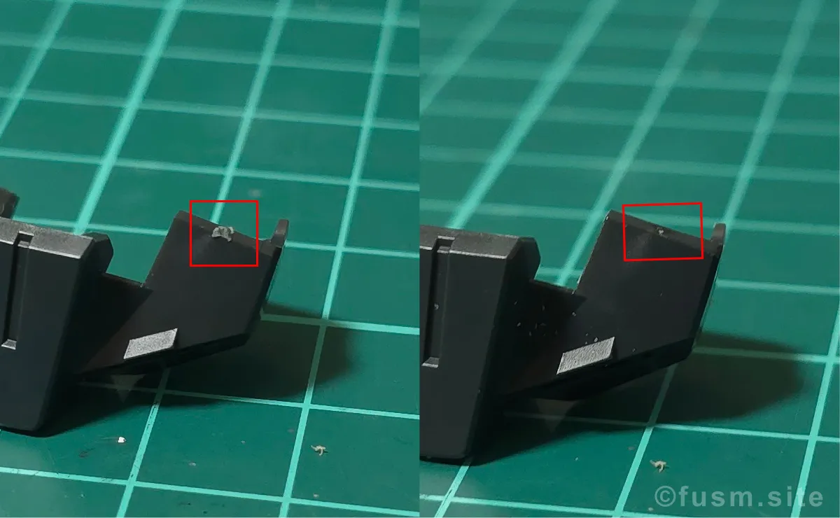 HG グラハム専用ユニオンフラッグカスタムII(GNフラッグ) レビュー パーツ・構造・組み立て 02