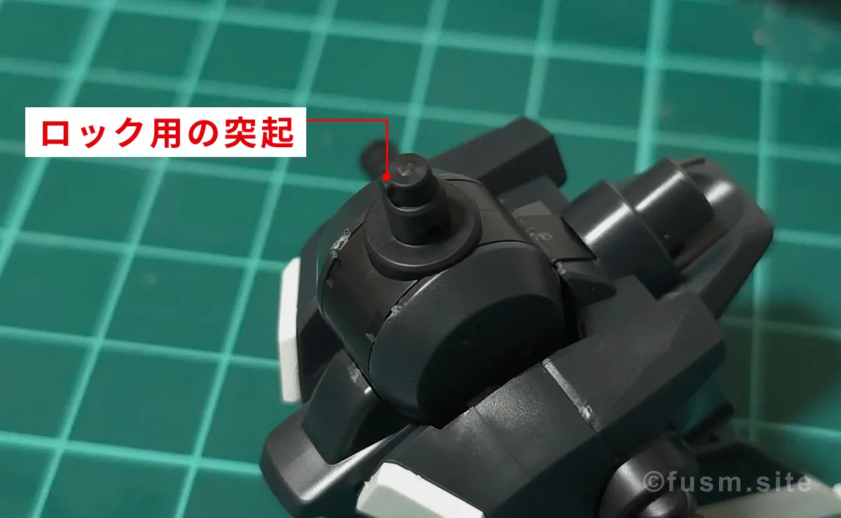 HG グラハム専用ユニオンフラッグカスタムII(GNフラッグ) レビュー パーツ・構造・組み立て 06