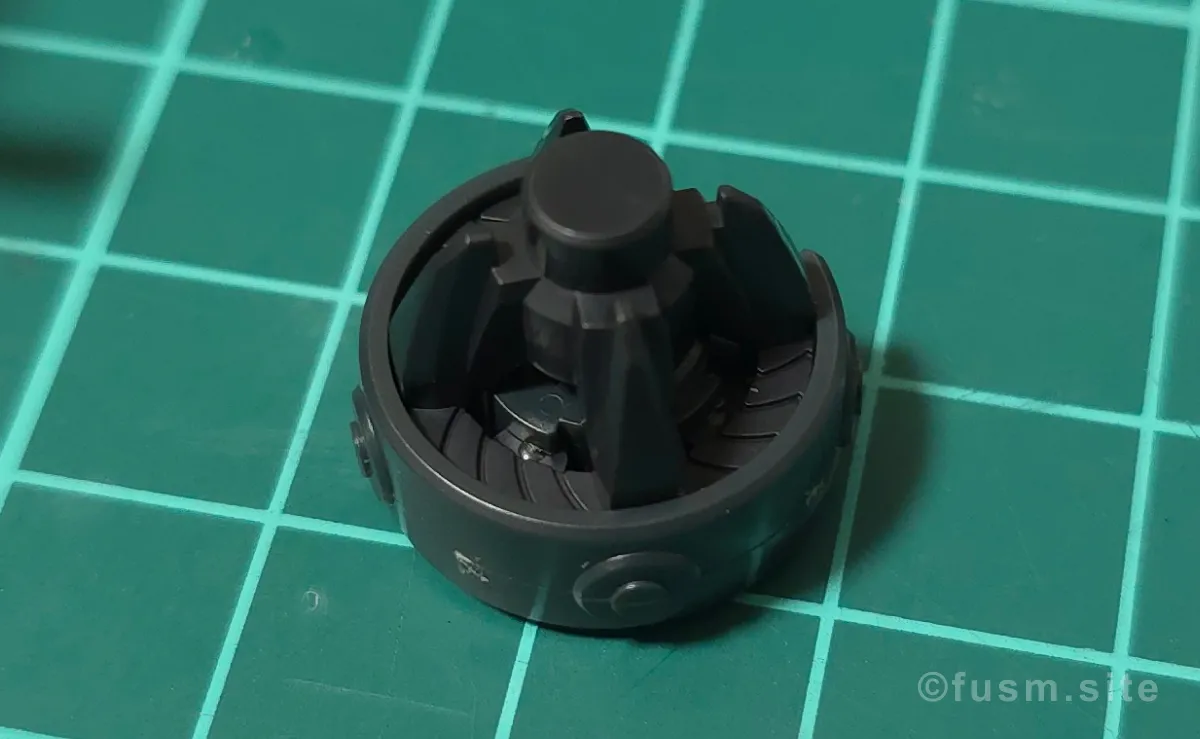HG グラハム専用ユニオンフラッグカスタムII(GNフラッグ) レビュー パーツ・構造・組み立て 07