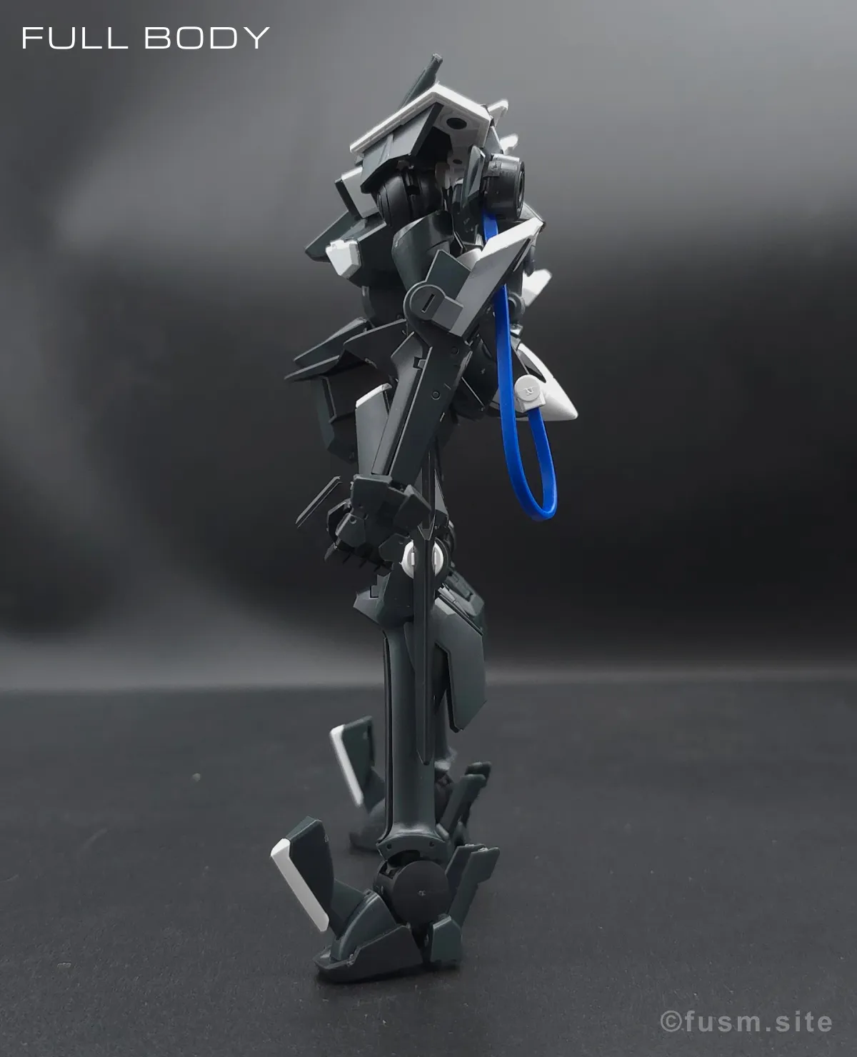 HG グラハム専用ユニオンフラッグカスタムII(GNフラッグ) レビュー 多角的に見た全体の外観・素組み 03