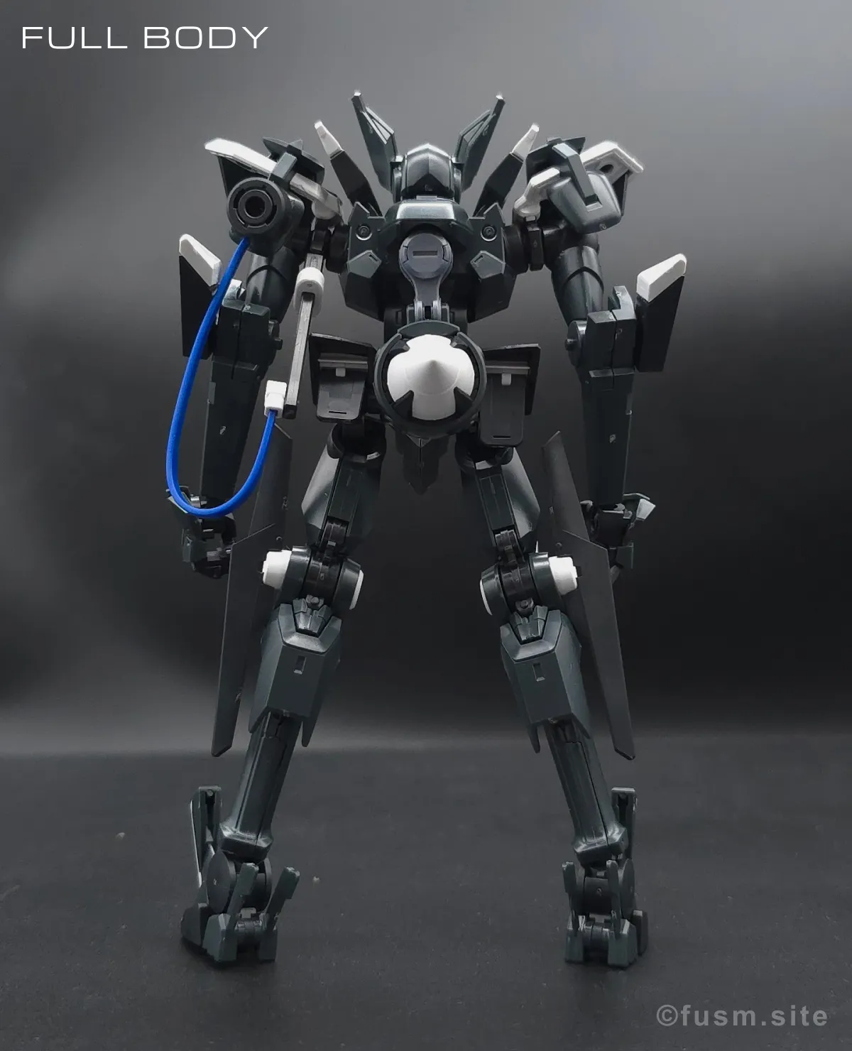 HG グラハム専用ユニオンフラッグカスタムII(GNフラッグ) レビュー 多角的に見た全体の外観・素組み 05