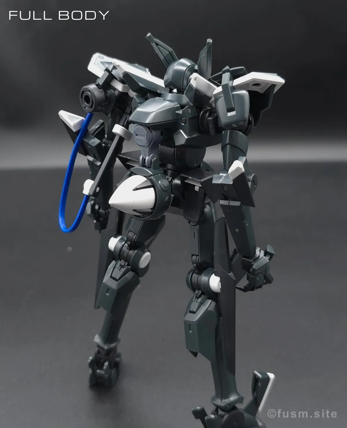HG グラハム専用ユニオンフラッグカスタムII(GNフラッグ) レビュー 多角的に見た全体の外観・素組み 06