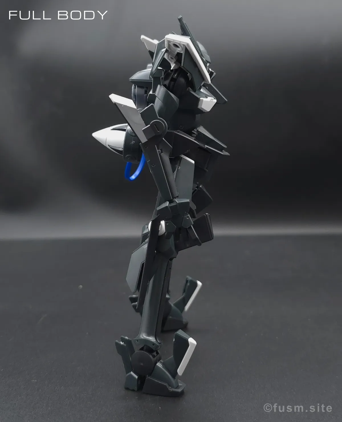 HG グラハム専用ユニオンフラッグカスタムII(GNフラッグ) レビュー 多角的に見た全体の外観・素組み 07