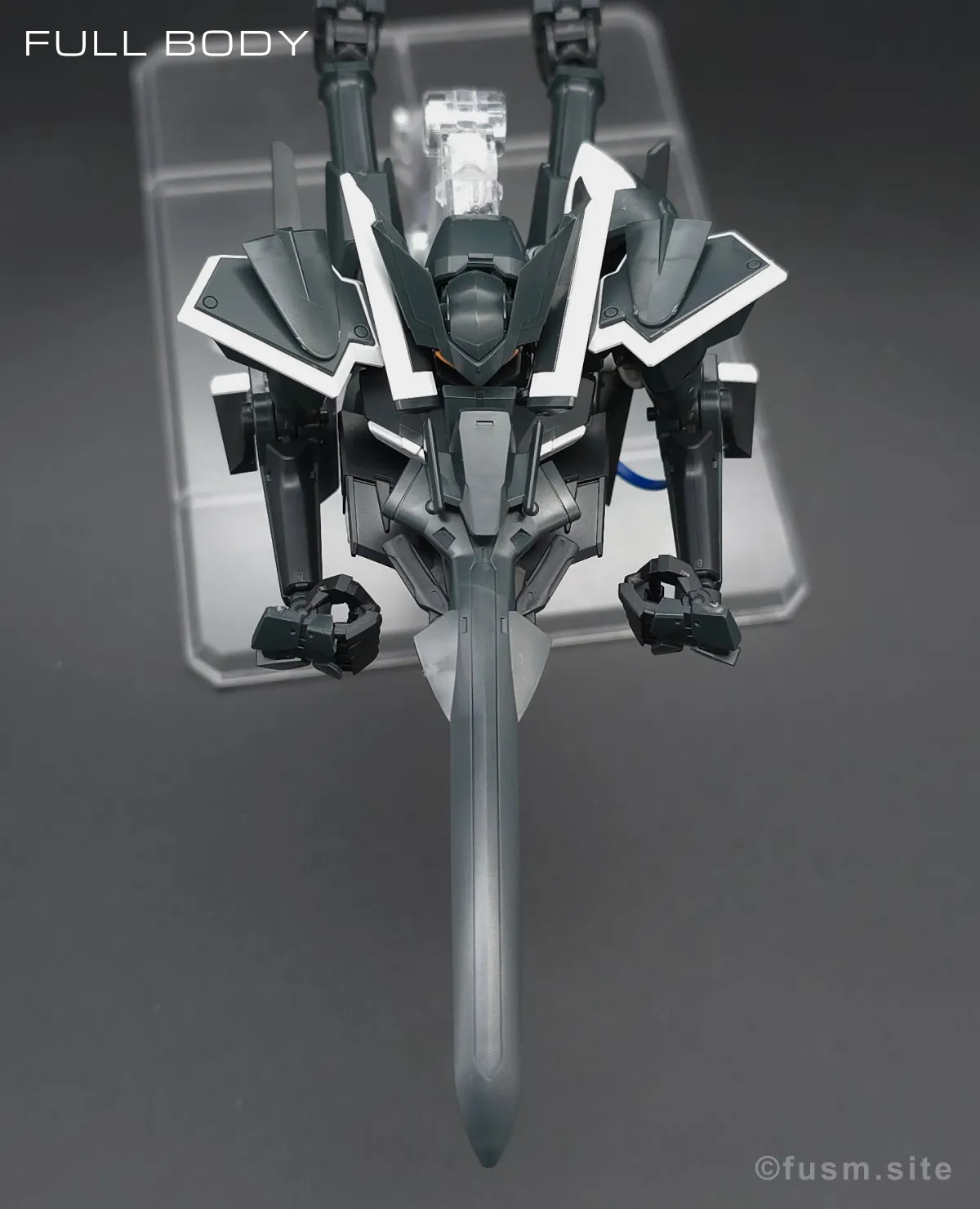 HG グラハム専用ユニオンフラッグカスタムII(GNフラッグ) レビュー 多角的に見た全体の外観・素組み 09