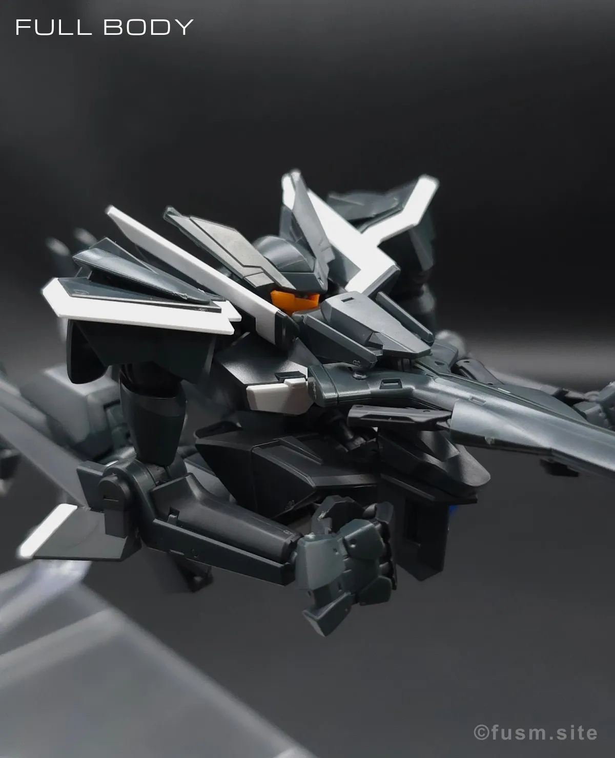 HG グラハム専用ユニオンフラッグカスタムII(GNフラッグ) レビュー 多角的に見た全体の外観・素組み 13