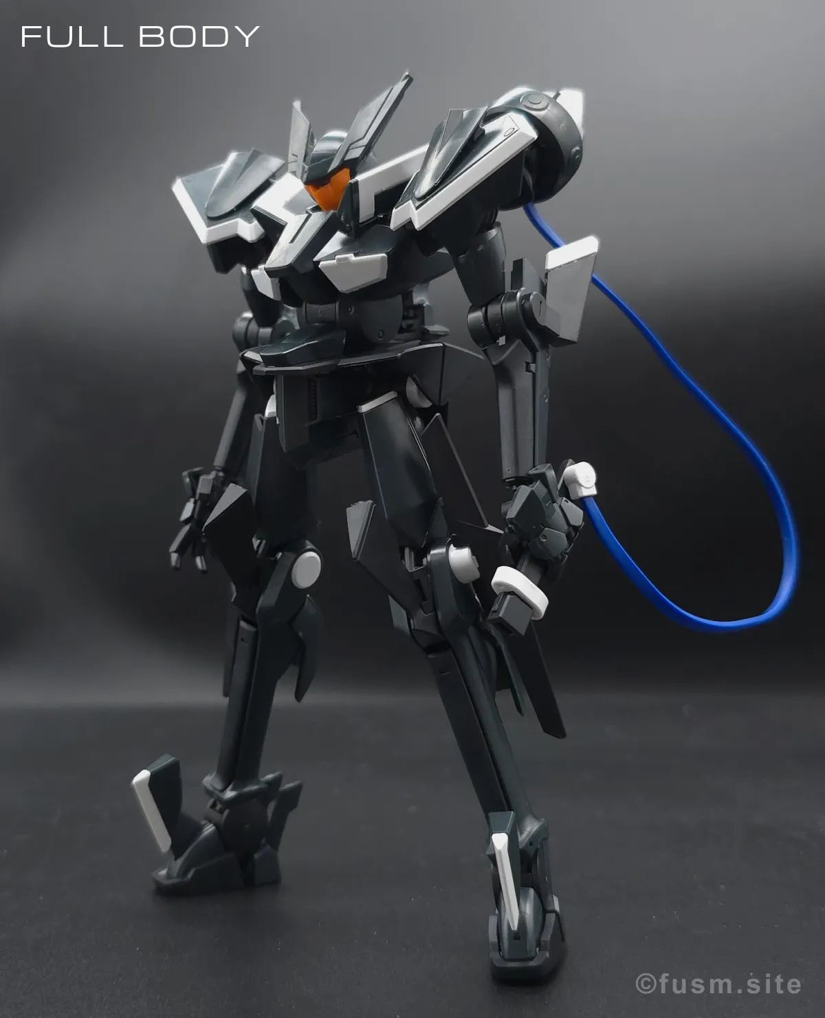 HG グラハム専用ユニオンフラッグカスタムII(GNフラッグ) レビュー 多角的に見た全体の外観・素組み 15