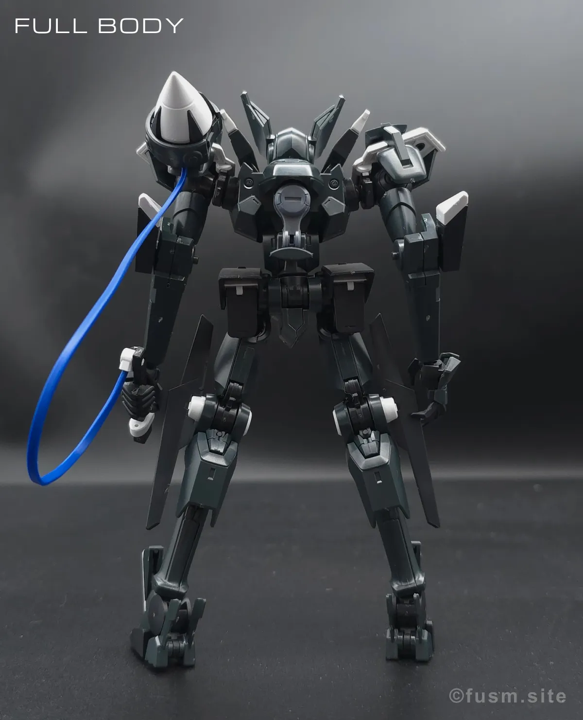 HG グラハム専用ユニオンフラッグカスタムII(GNフラッグ) レビュー 多角的に見た全体の外観・素組み 16