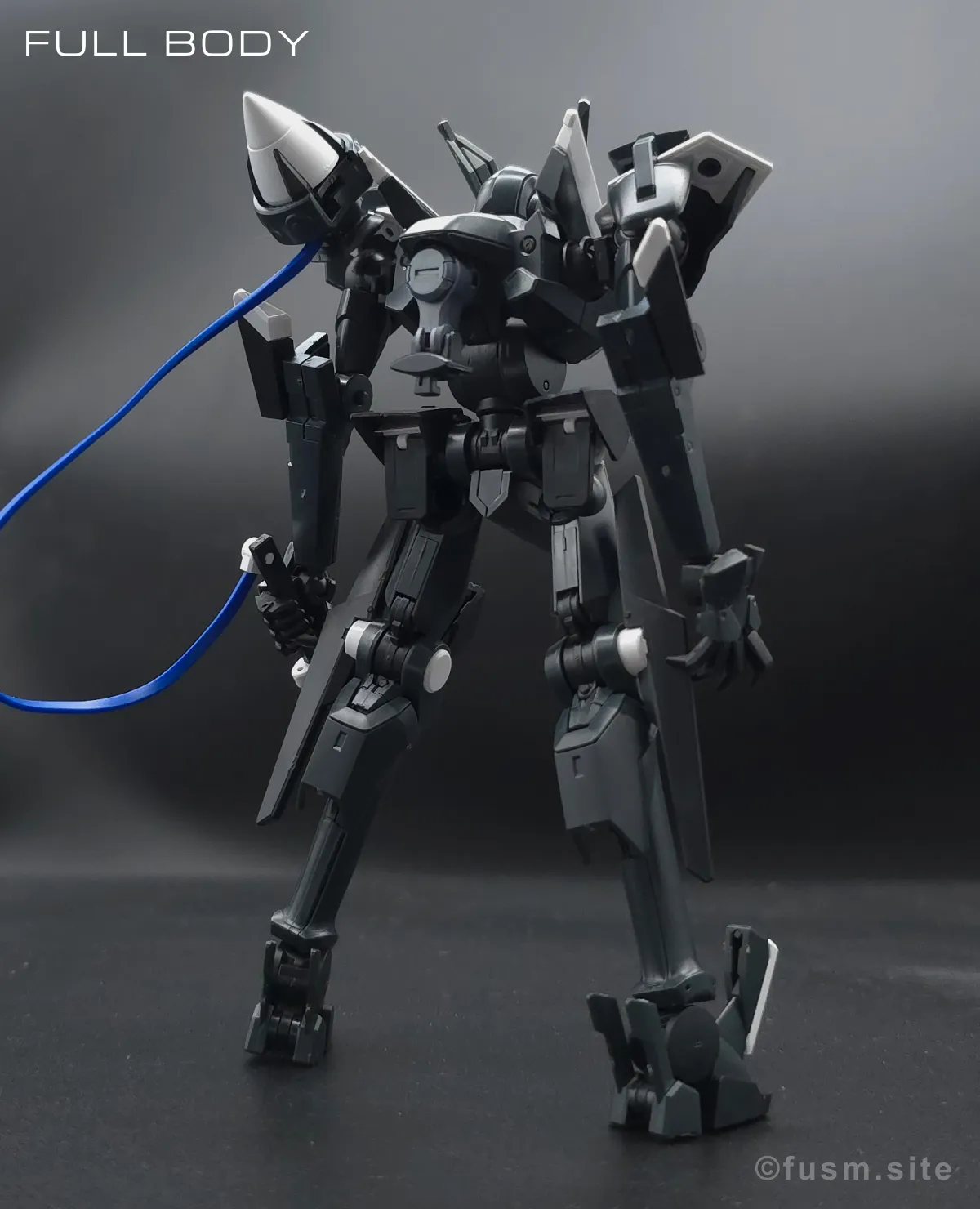 HG グラハム専用ユニオンフラッグカスタムII(GNフラッグ) レビュー 多角的に見た全体の外観・素組み 17