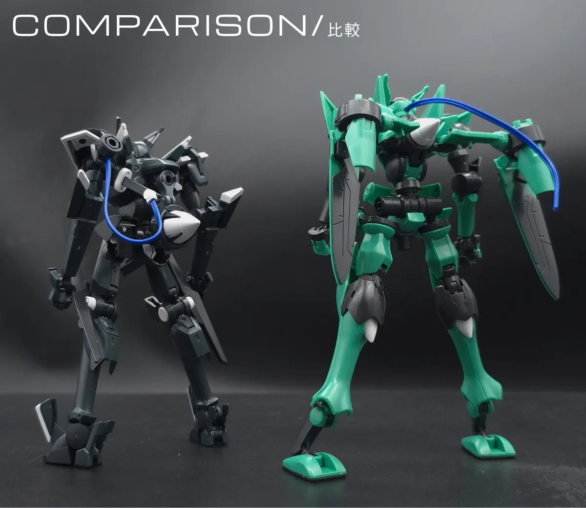 HG グラハム専用ユニオンフラッグカスタムII(GNフラッグ) レビュー 比較 03